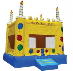 Birthday Cake Bounce House (Medium)