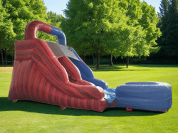 12 fire n ice waterslide outside view.jpg 1736287095 12ft Fire & Ice Slide (wet/dry)