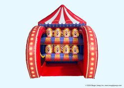 Down-A-Clown Carnival Game