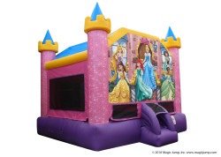 disney princess bounce house 15 nowm 0 1748793371 Disney Princess Castle Bounce House (Large)