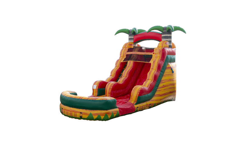 15ft Tropical Fiesta Slide (wet/dry)