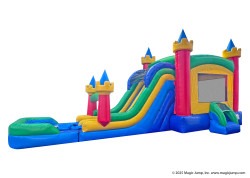 Large Castle Dual Lane Combo (wet/dry)